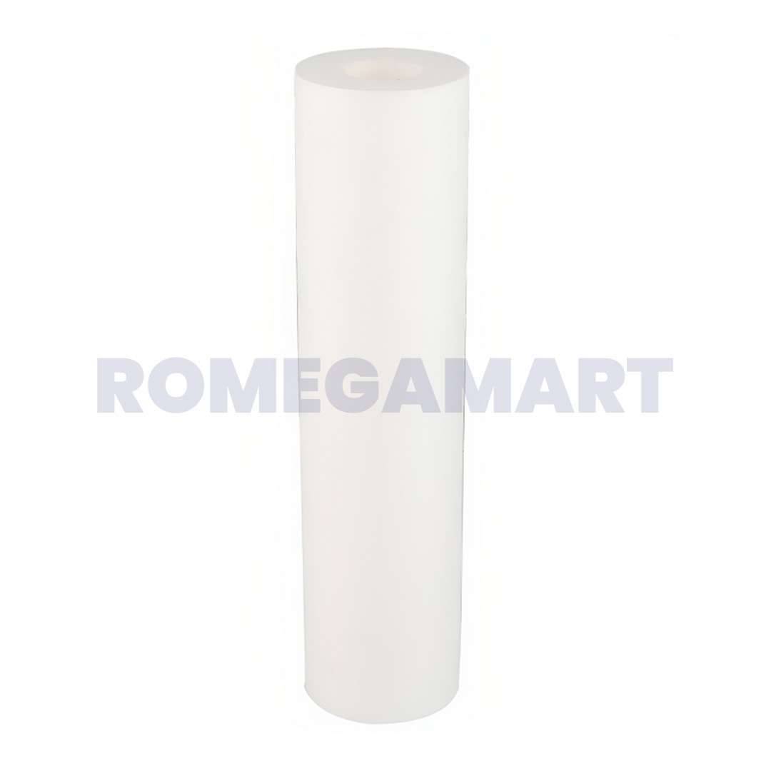10 Inch 100 Gram Spun Filter White Color Polypropylene Material For Domestic use - GTB JI WATER SOLUTIONS 