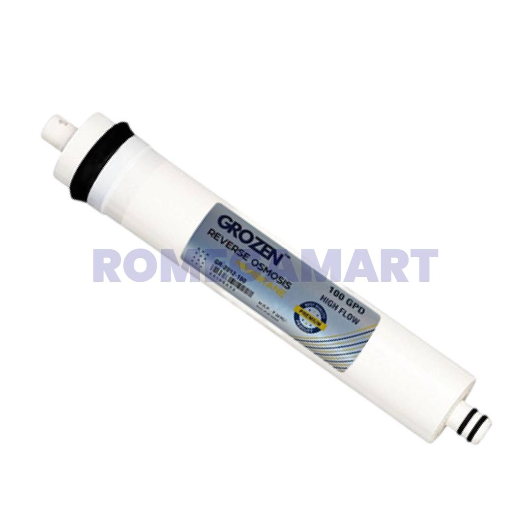 Grozen GR-2012-100 GPD High Flow Water Purifier RO Membrane Polypropylene Material - Aqua Khushi RO