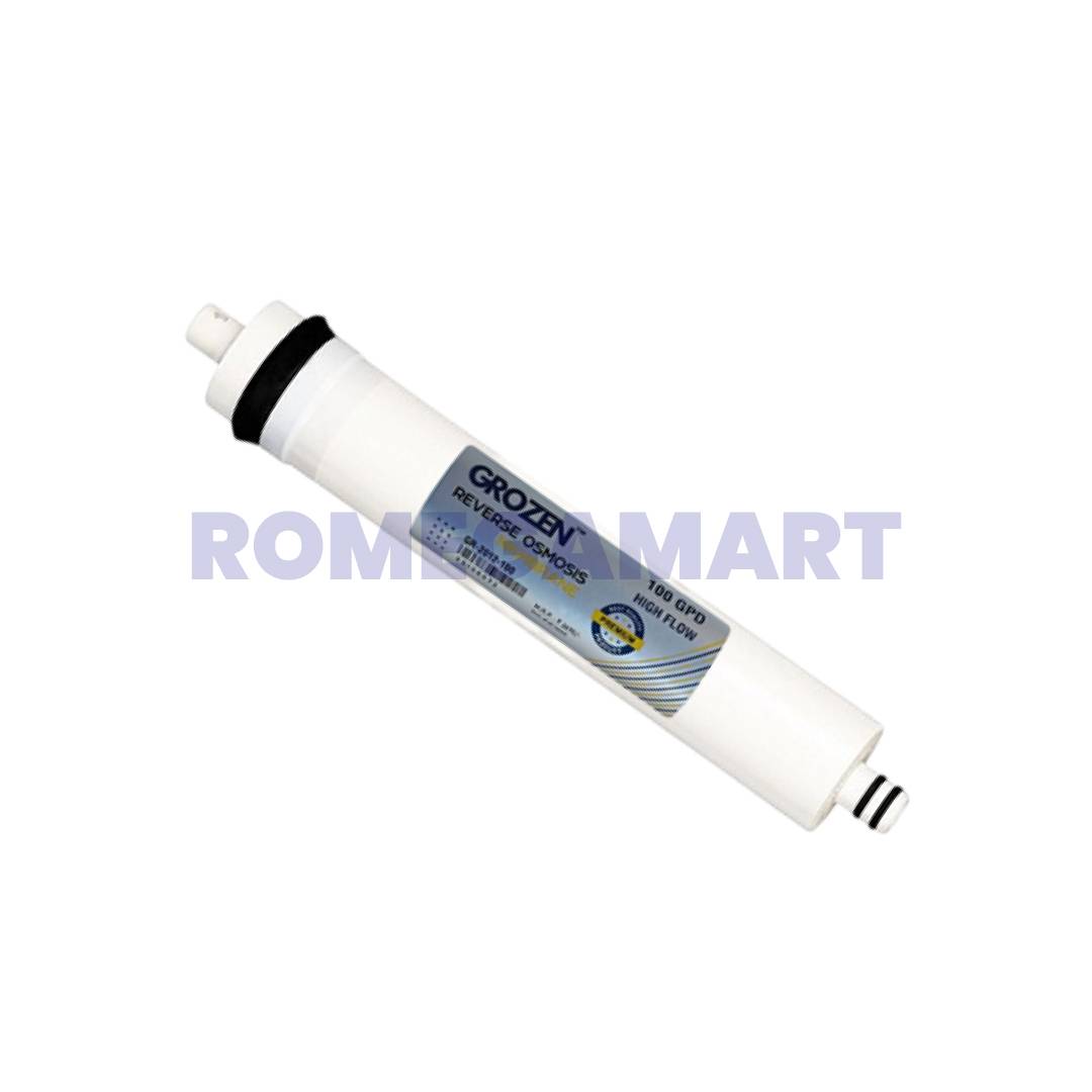 Grozen GR-2012-100 GPD High Flow Water Purifier RO Membrane Polypropylene Material - Aqua Khushi RO