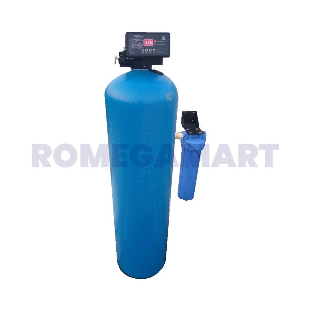 Blue Color Automatic Water Softener 50Ltr Resin For Commericial And Industrial Use - APPTECH WATER SOLUTION