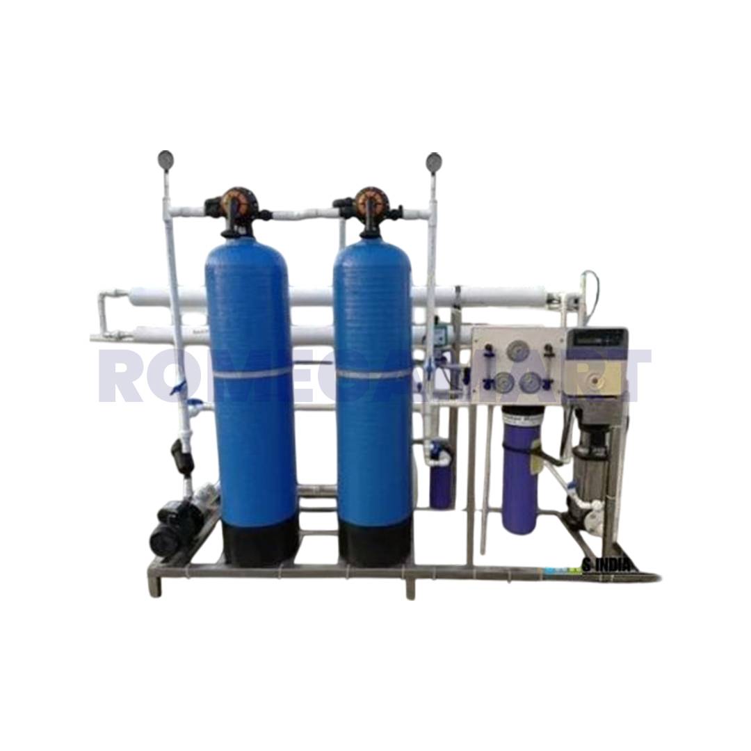 CWWS 1000 LPH Industrial RO Plant Blue Color FRP Material - CWWS India Private Limited