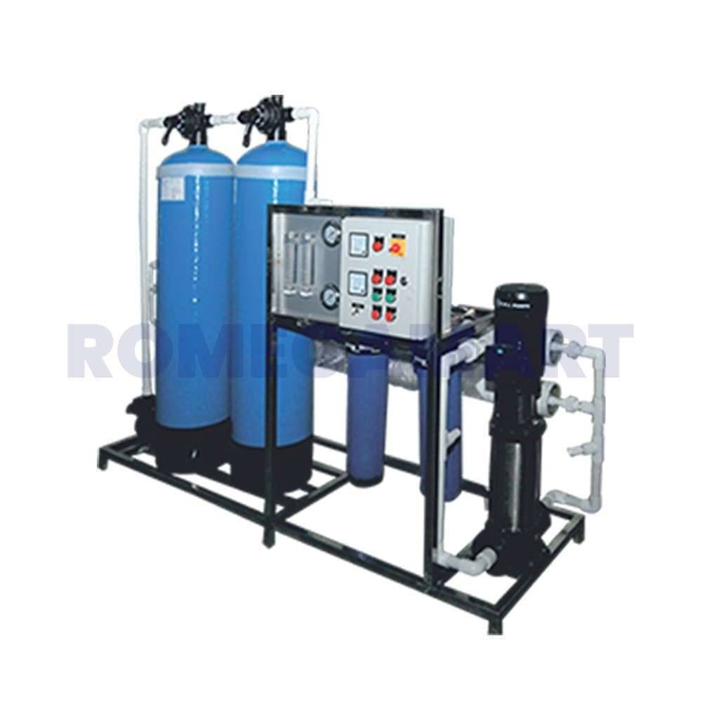 1000 LPH Industrial RO plant FRP Material Blue Color - Pzone Electronics Pvt. Ltd.