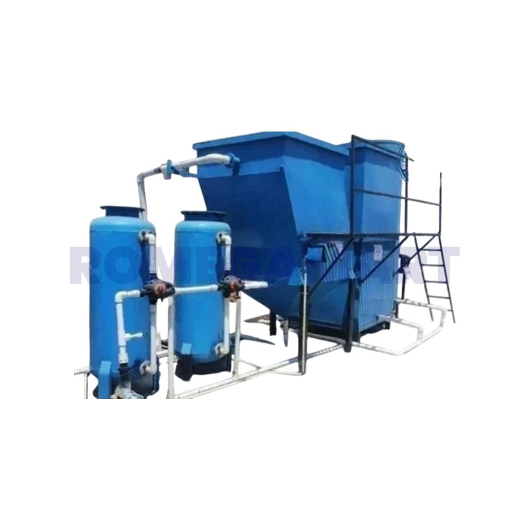 CWWS 100 KLD STP RO Plant Blue Color - CWWS India Private Limited