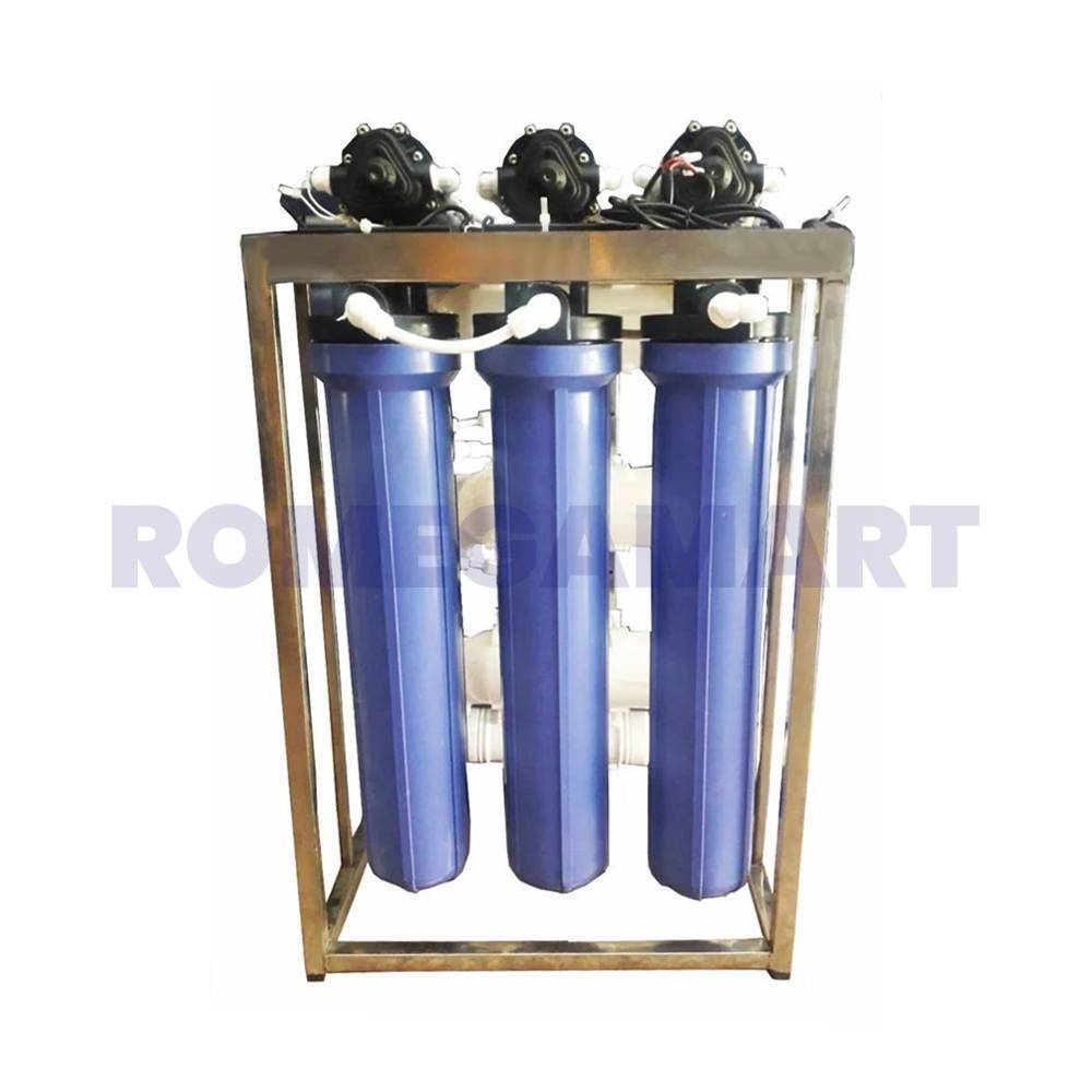 100 LPH Commercial RO Plant FRP Material - JAZZ PURE WATER SOLUTIONS