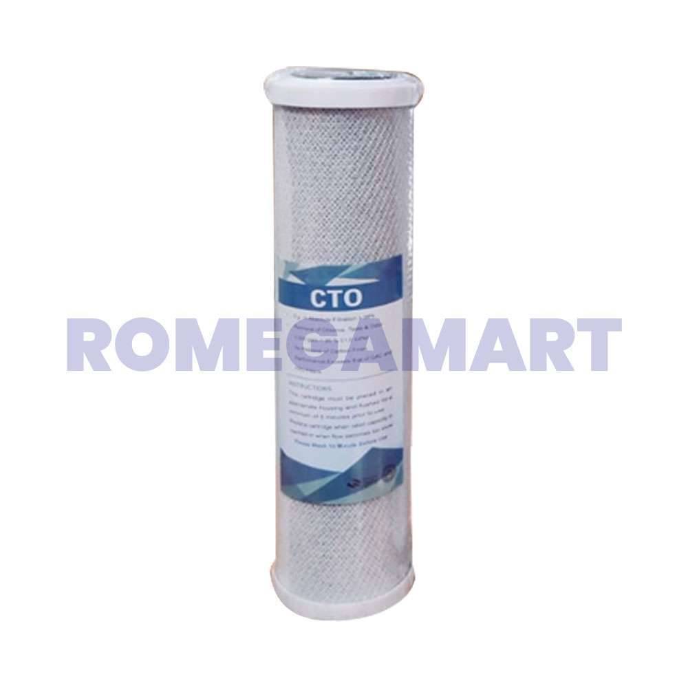 10 Inch CTO Filter White Color Domestic Use - ZETTA WATER PURIFIER PRIVATE LIMITED