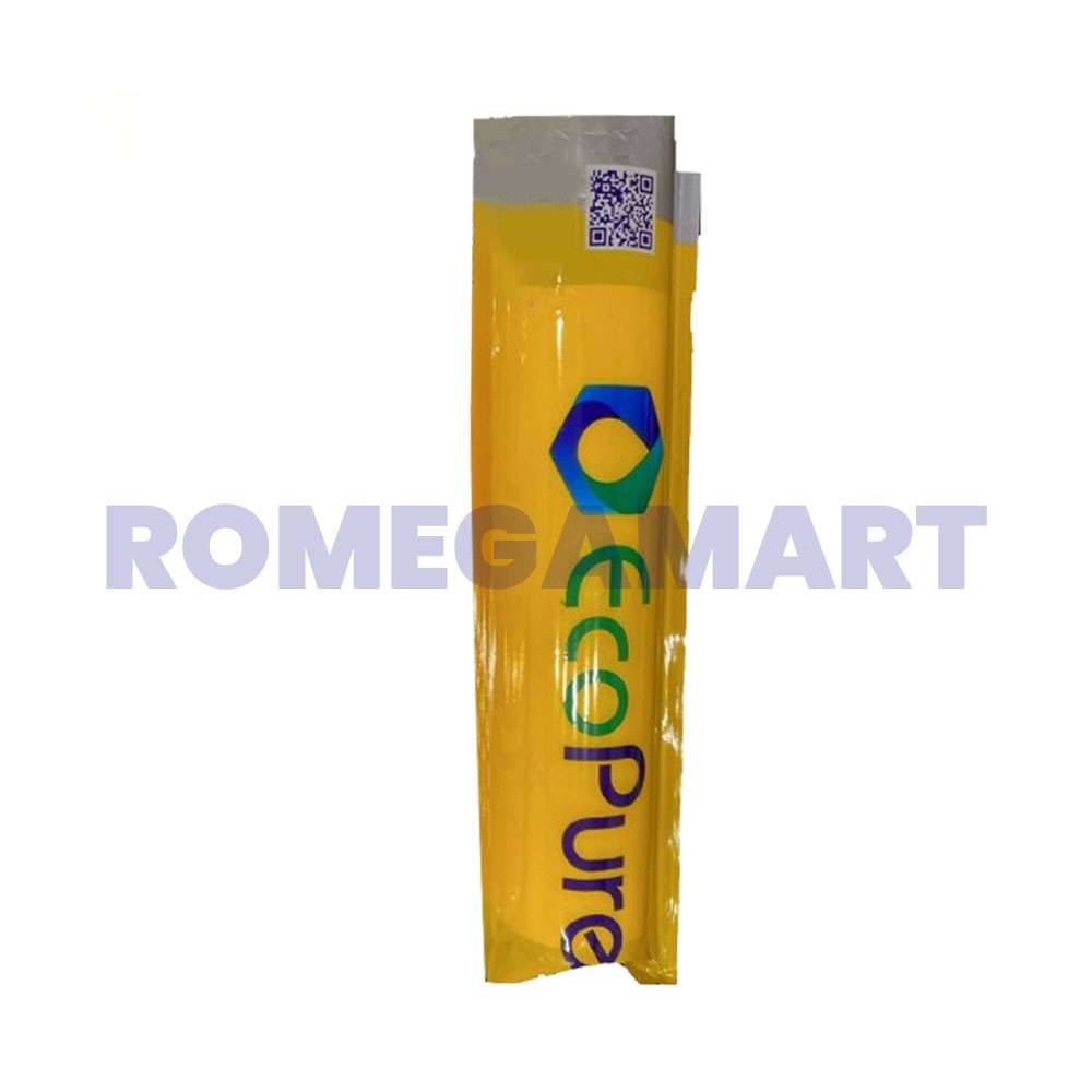 ECOPURE 10 Inch Spun Filter 110 Gram Yellow Color Polypropylene Material Suitable For Domestic - GTB JI WATER SOLUTION
