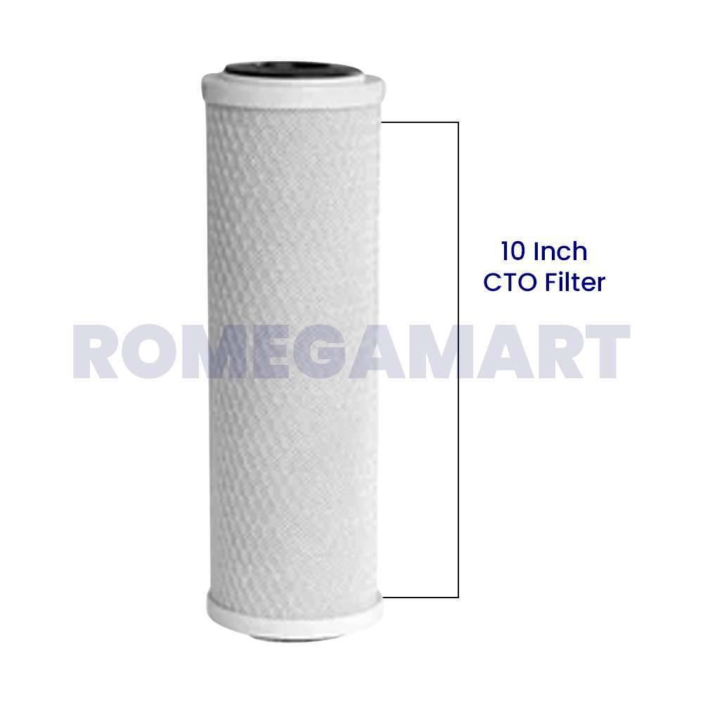10 Inch Jumbo CTO Filter White color For Domestic - ZETTA WATER PUREFIER PRIVATE LIMITED 