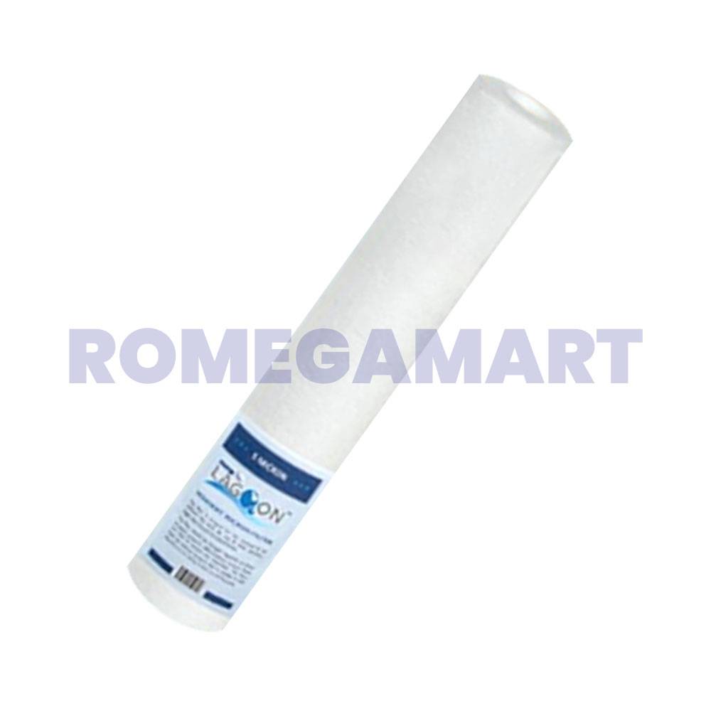 Lagoon 10 Inch Melt Blown Filter Cartridges Polypropylene Material 10 Micron Outer Diameter 60MM Inner Diameter 32MM For Domestic - MMP FILTRATION PVT. LTD