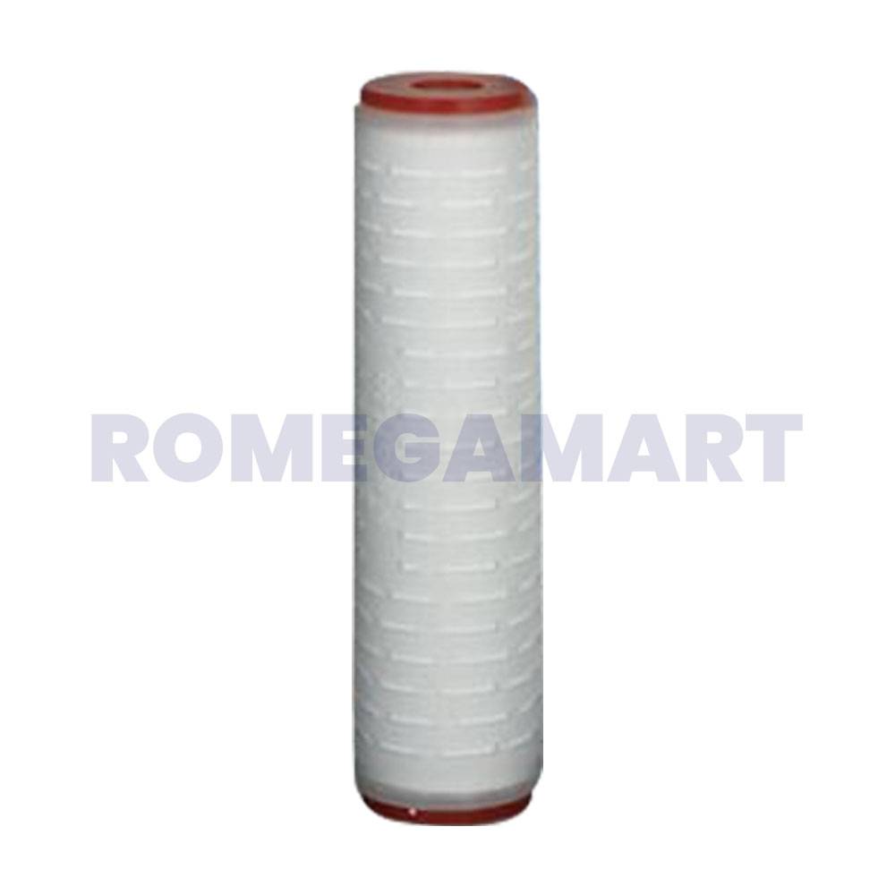 Pyoorite 10 Inch PP Pleated Filter Cartridge Inner Diameter26 MM 1 Micron White Color Outer Diameter 70 MMFor Domestic Use - MMP FILTRATION PVT. LTD	
