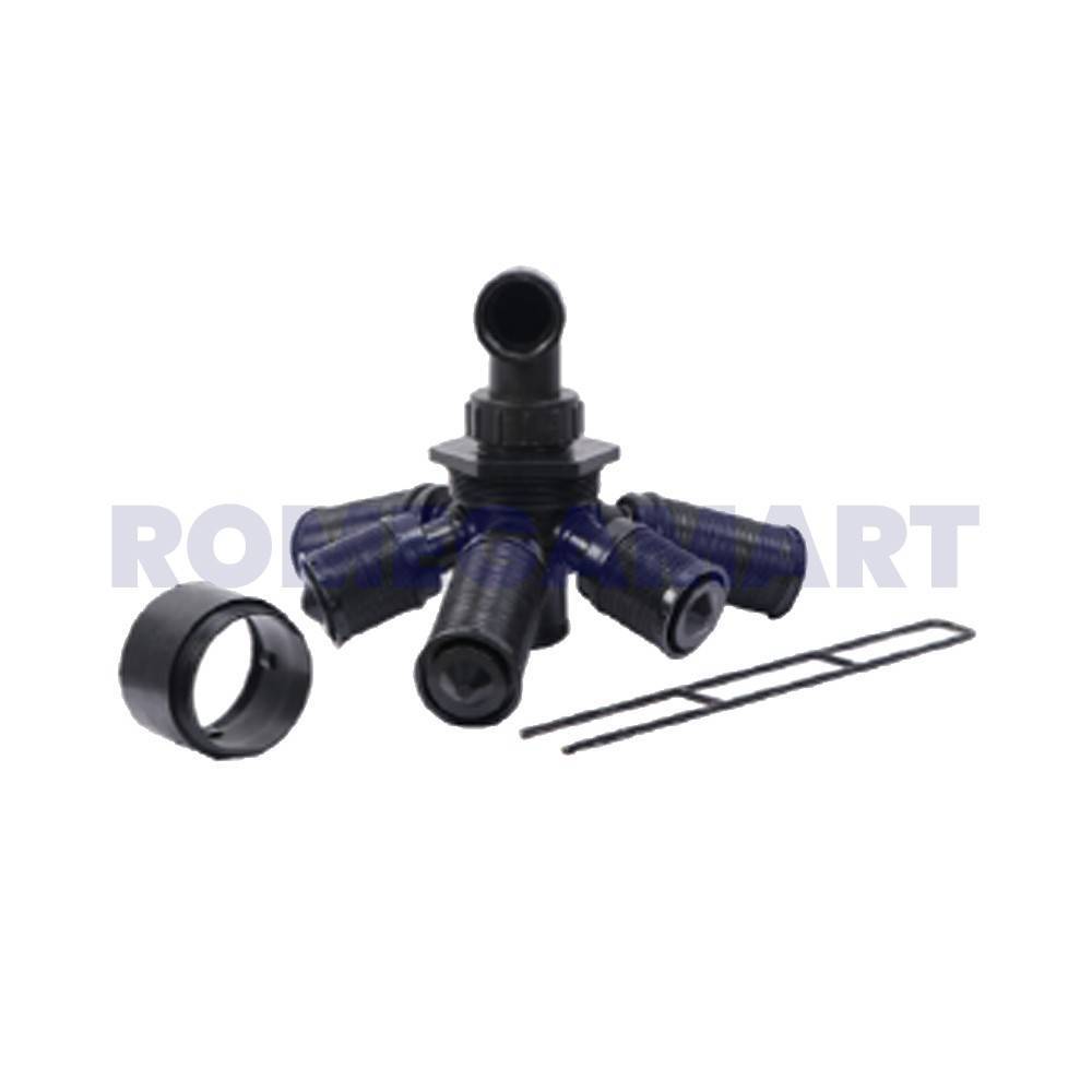 12m3 / hr Filter For Water Distribution System Black Color - MS ENTERPRISES