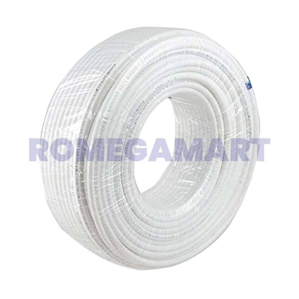 1/4 Inch Pipe Roll 300 Meter White Color Plastic Material For Domestic Use - VATSAQUA RO SYSTEM