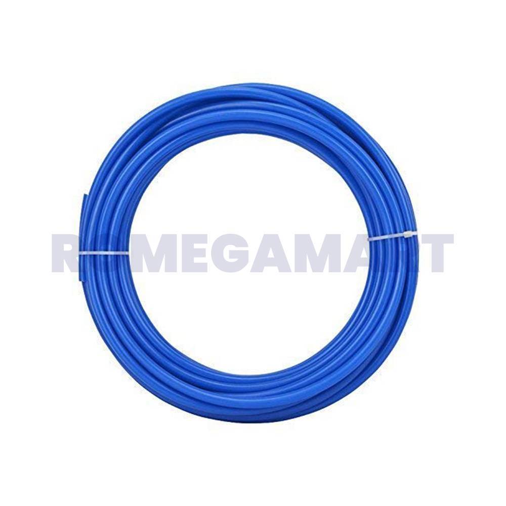 1/4 Inch RO Pipe 20 MTR Blue Color Plastic Material - Wave RO Aqua Solution