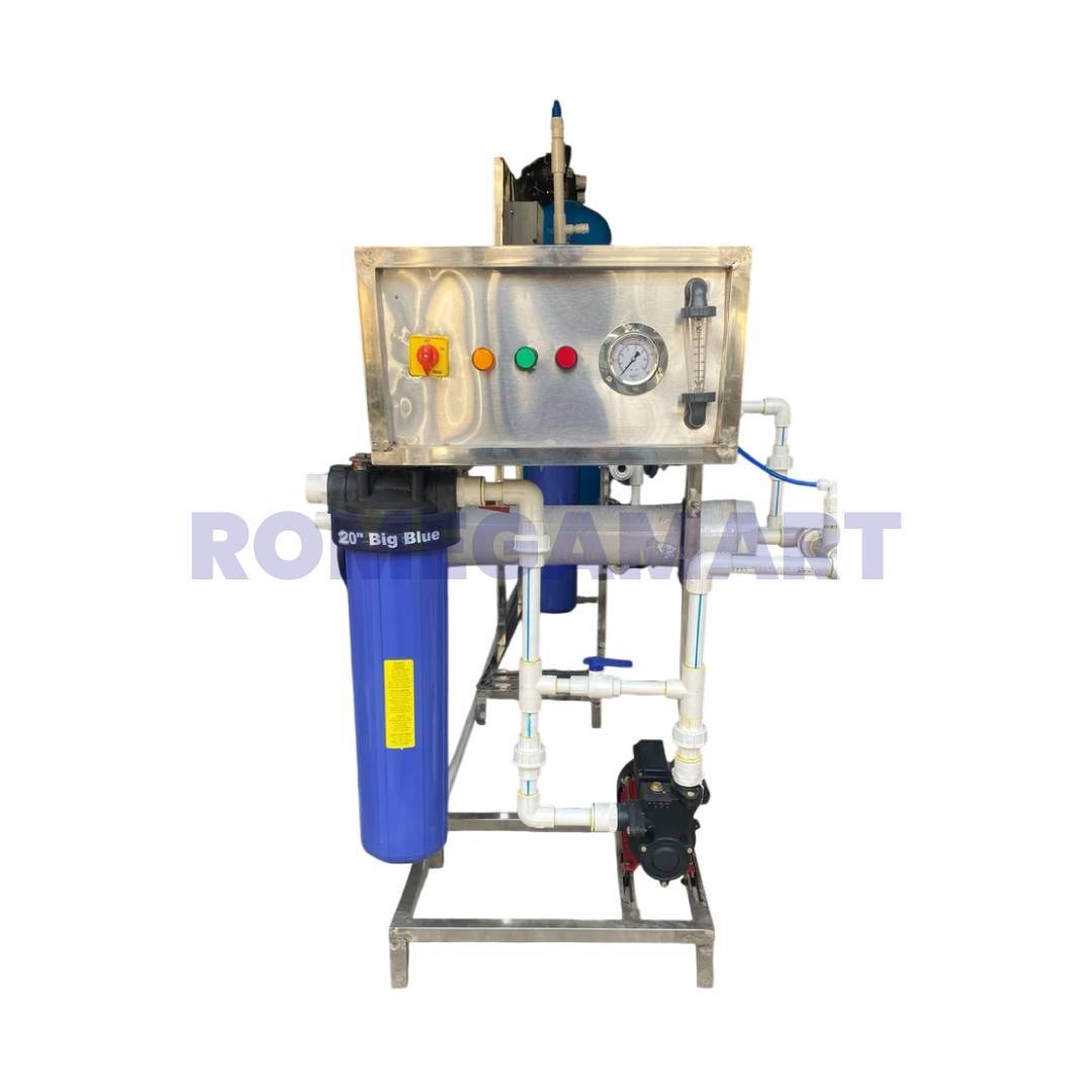 150 LPH RO Plant Silver Color FRP Material For Industrial Use - Ashish Home Appliances Paratwada 