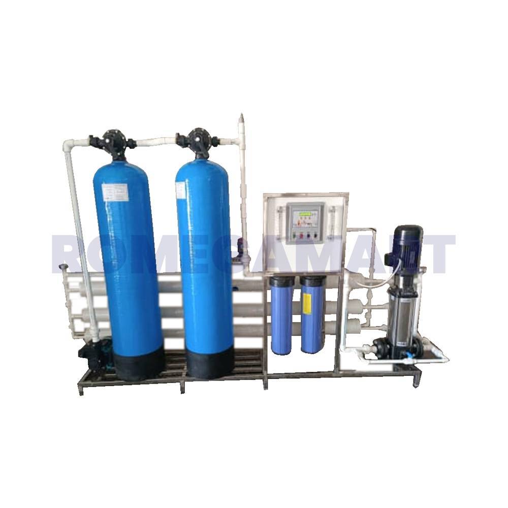 1500 LPH RO Plant Blue Color FRP Material For Industrial - APPTECH WATER SOLUTION