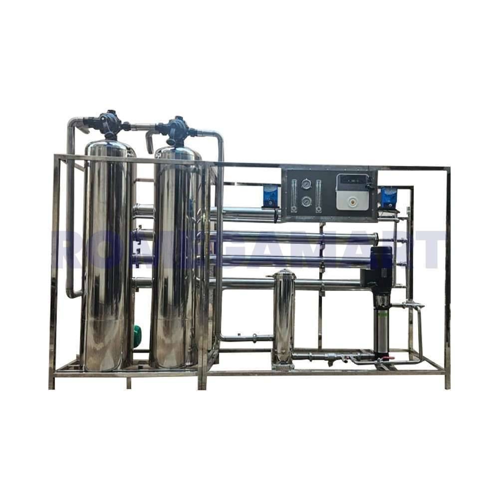 BLUE HAWK Fully Stainless Steel 2000 LPH Industrial RO Plant Silver Color - Yash Water Purifiers Private Limited
