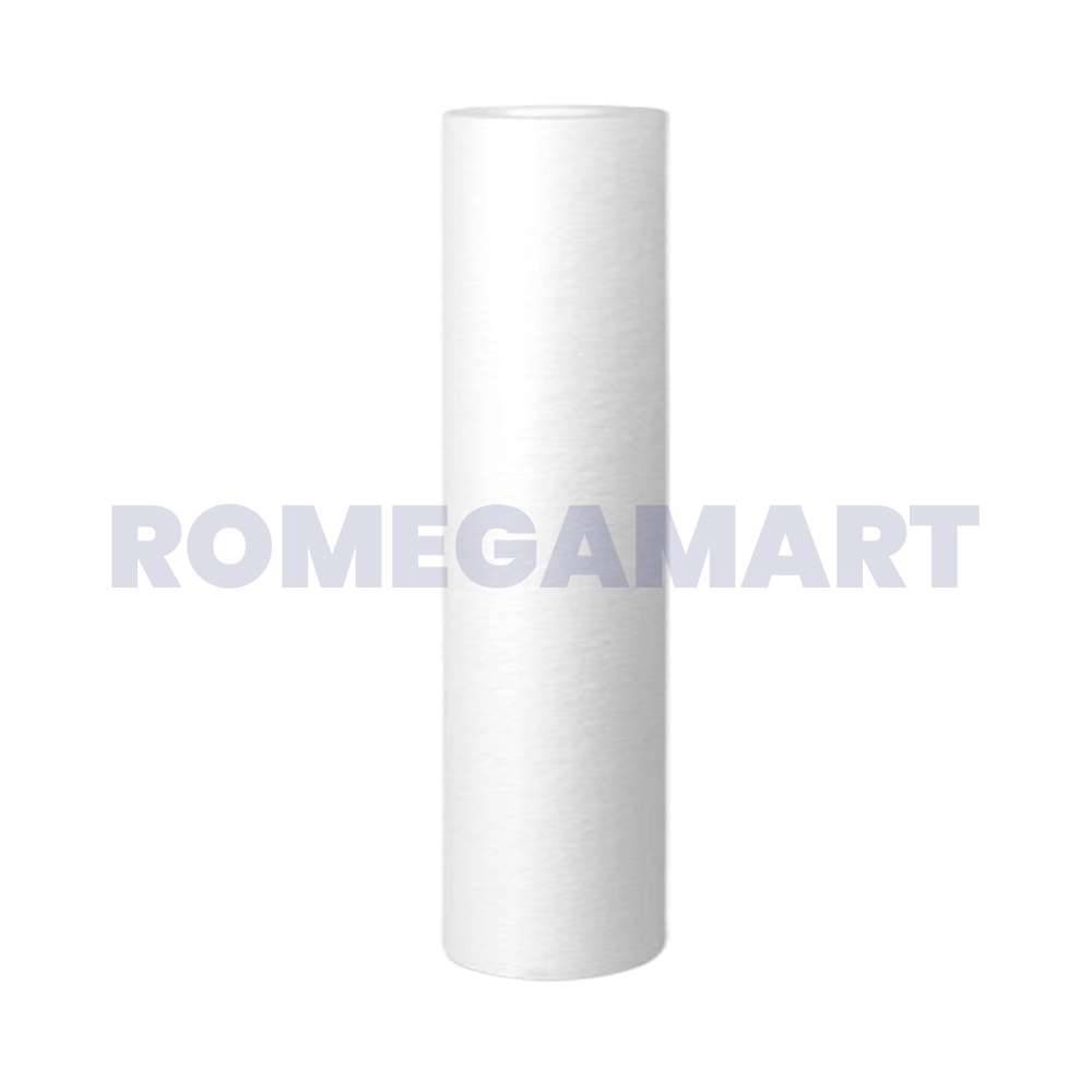 5 Micron 20 Inch Jumbo Spun Filter White Color Polypropylene Material For Industrial - GTB JI WATER SOLUTION
