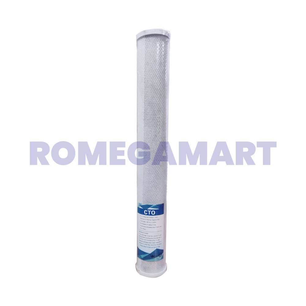 20 Inch CTO Filter White Color Industrial Use - ZETTA WATER PURIFIER PRIVATE LIMITED