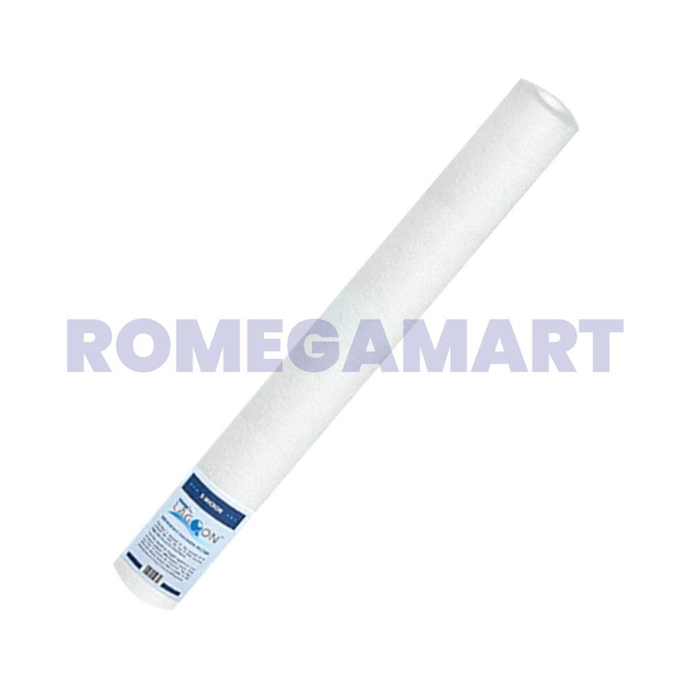 Lagoon 20 Inch Melt Blown Filter Cartridges Inner Diameter 28 MM 25 Micron Polypropylene Material Outer Diameter 60 MM For Industrial Use - MMP FILTRATION PVT. LTD 