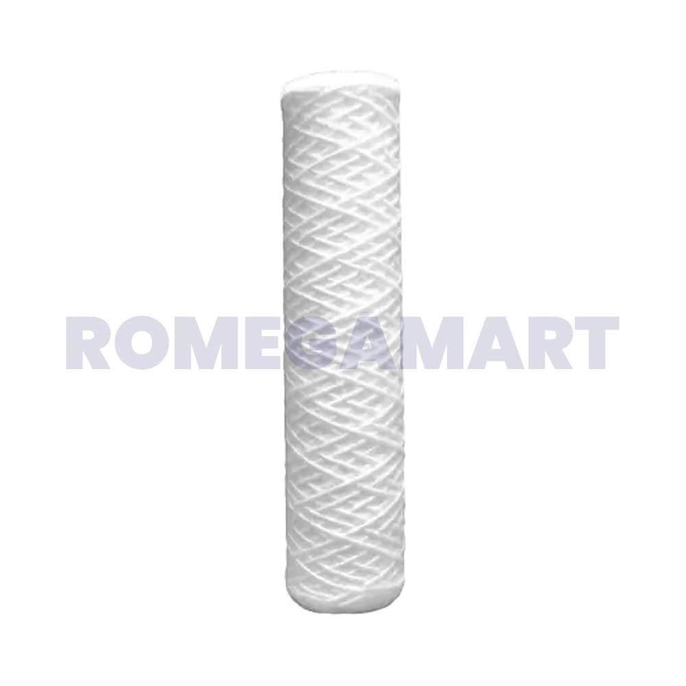 20X4 Inch Jumbo Wound Filter 10 Micron White Color Polypropylene Material For Industrial - JAZZ PURE WATER SOLUTIONS