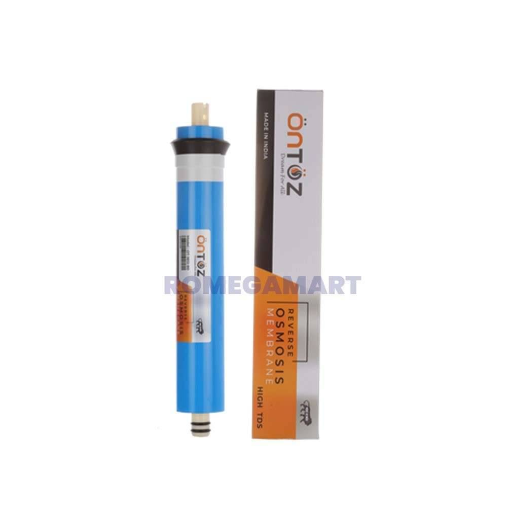 ONTOZ High TDS Domestic 50 GPD RO Membrane Blue Color Suitable For All Types Of Water Purifier - Velient Pec India PVT LTD
