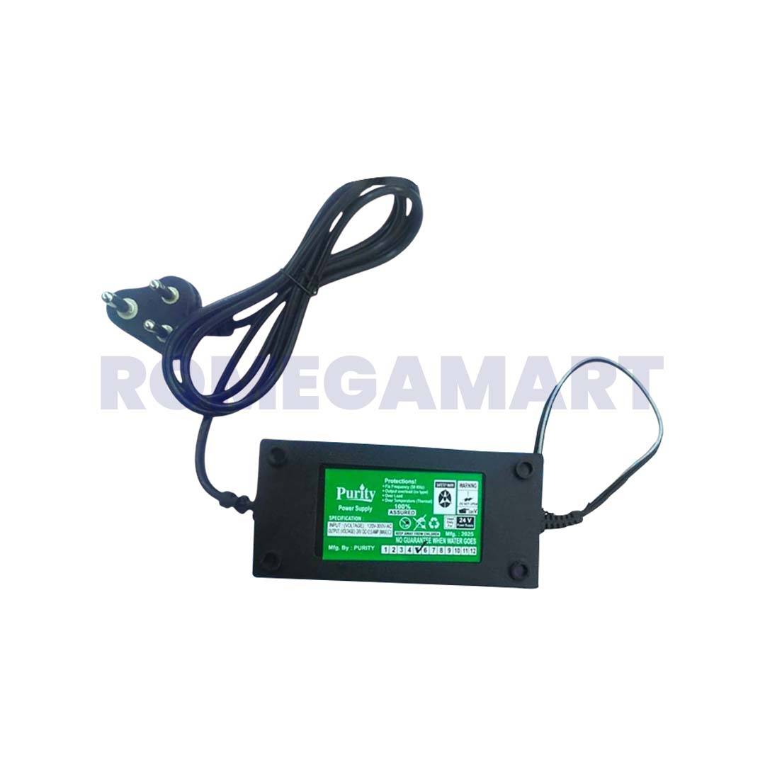 Purity 2.5 Amp 24 Volt Black Smps Color Suitable For Domestic RO - Winotek Enterprises