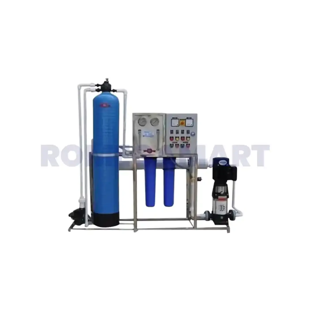 250 LPH Industrial RO Plant Blue Color FRP Material - RO Cures