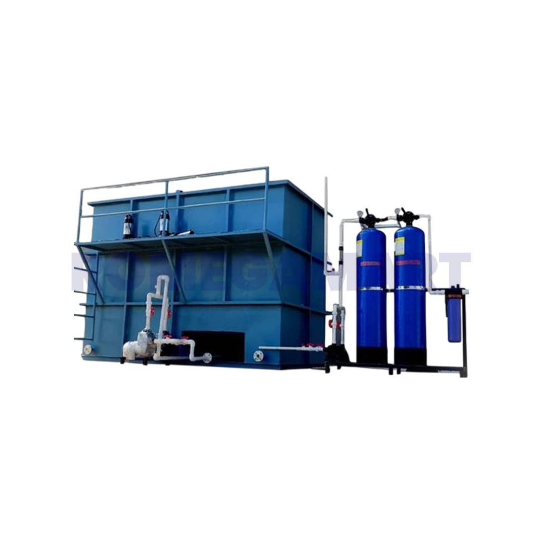 CWWS 25 KLD Blue Color ETP Plant - CWWS India Private Limited