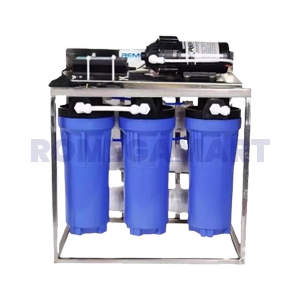 25 LPH Commercial RO Water Purifier Blue Color SS Skid - SAI TRADERS