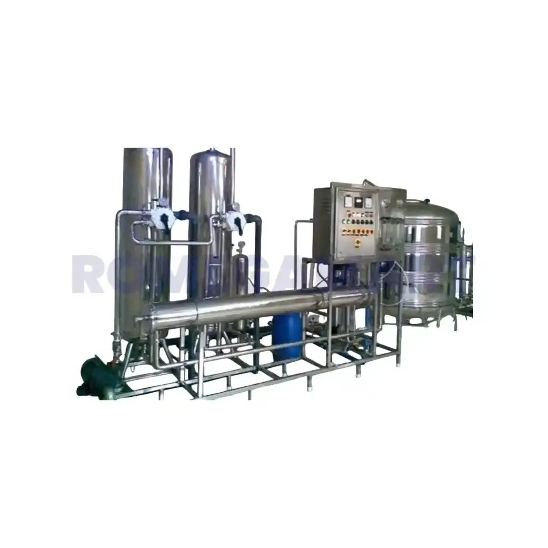 3000 LPH SS304 Reverse Osmosis Industrial Ro Plant - RO Cures