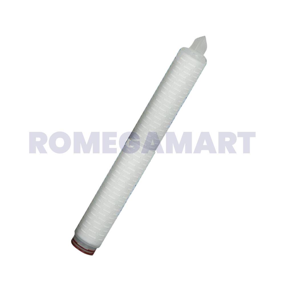 Pyoorite 30 Inch PP Pleated Filter Cartridge 0.1 Micron Inner Diameter 26 MM White Color Outer Diameter 70 MM  For Industrial Use - MMP FILTRATION PVT. LTD