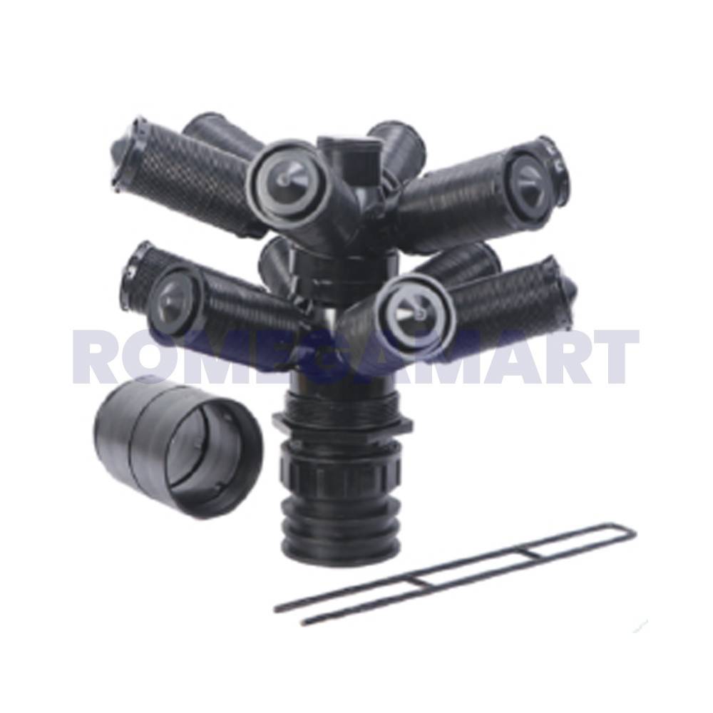 40m3-hr Filter Medium Pressure Water Distribution System Black Color - MS ENTERPRISES