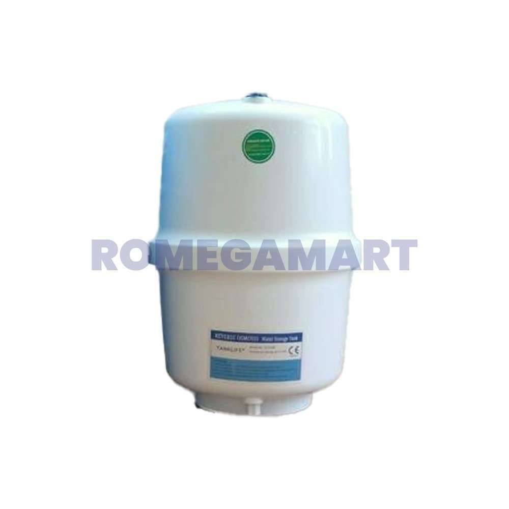 4 Gallon RO Pressure Tank White Color For use Domestic Pre-pressurized Storage Tank - JAZZ PURE WATER SOLUTION
