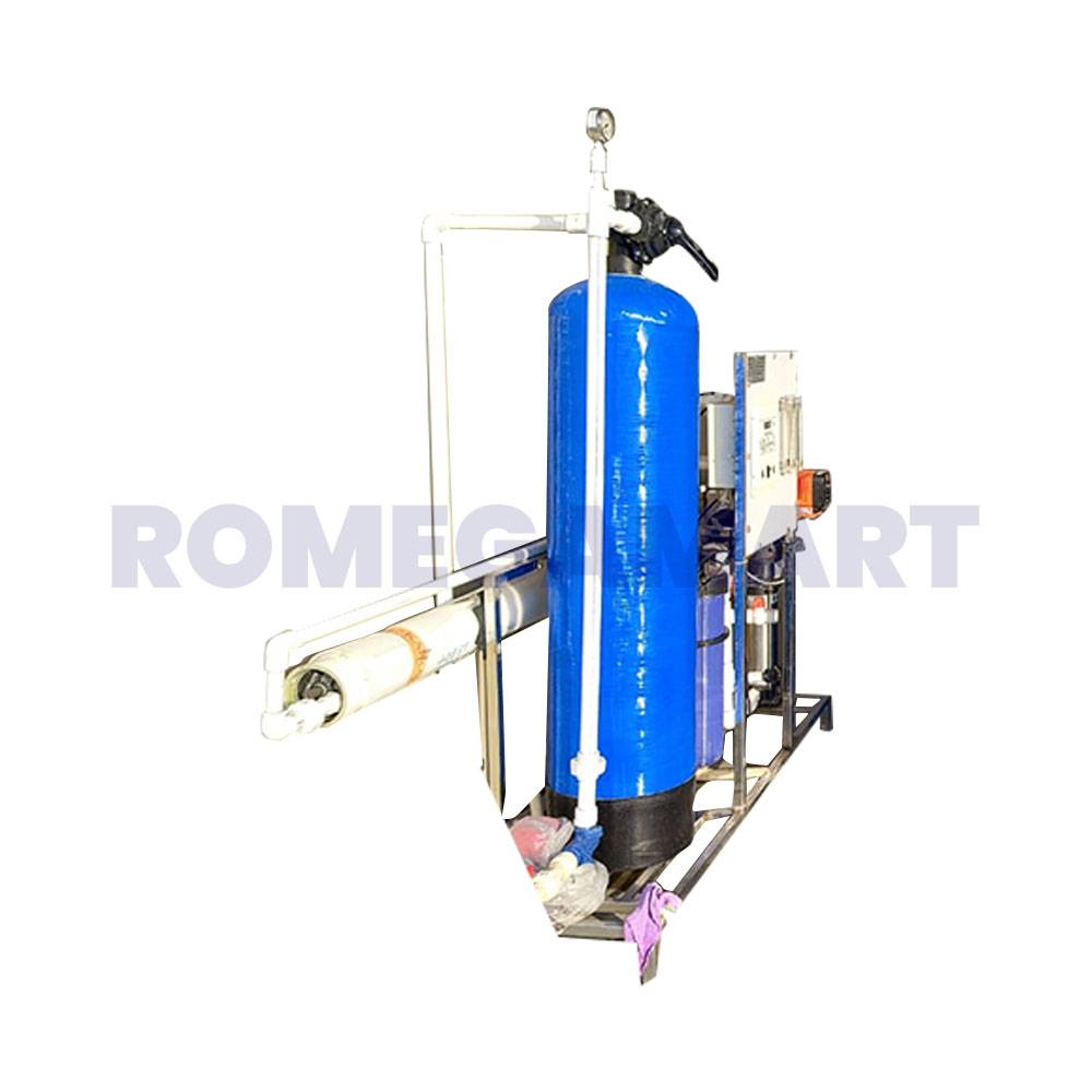500 LPH Ro Plant With Chiller Unit Blue Color FRP Material For Commercial Use - Pure Watertech