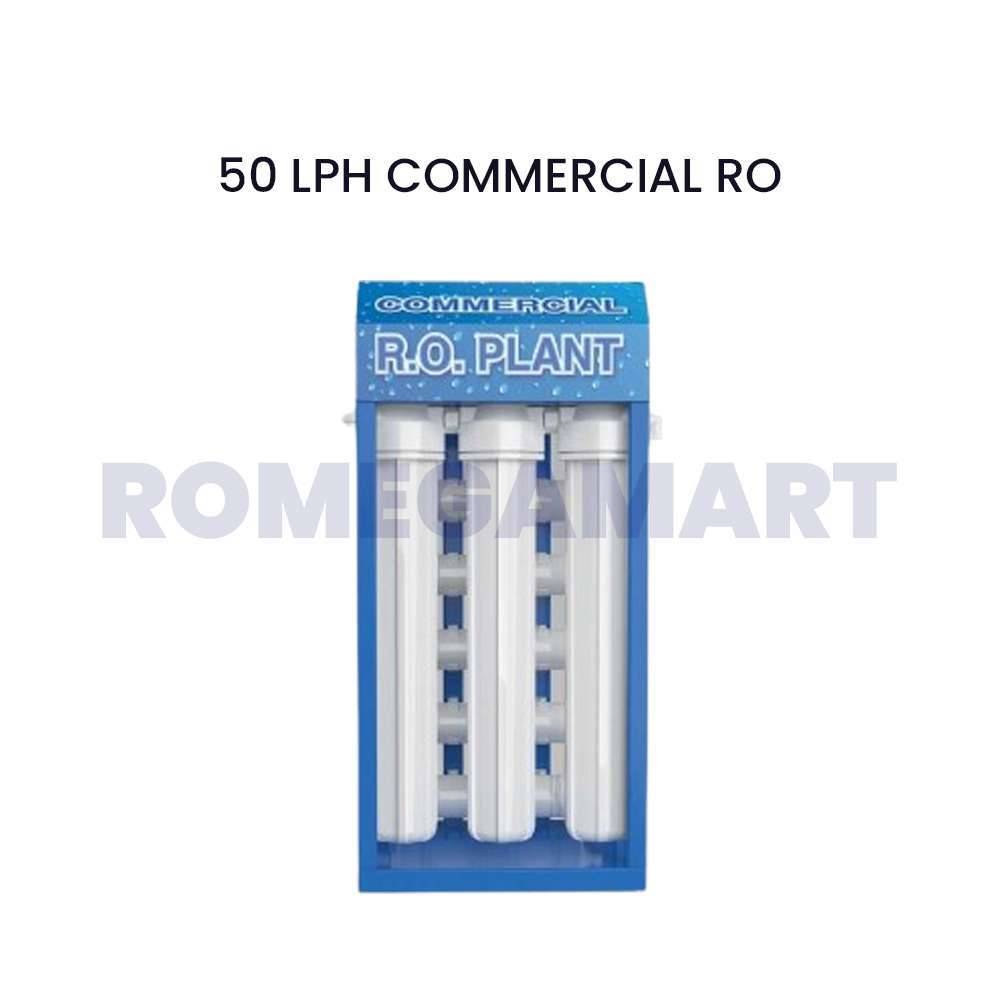 50 LPH White Color RO Water Purifier For Commercial Use - PITALIYA WATERTECH INDUSTRIES