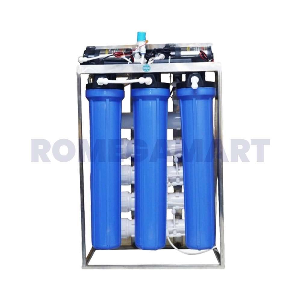 50 Liter RO+UV+UF Commercial  Water Purifier SS Skid Material - AYUSH AQUA SYSTEM