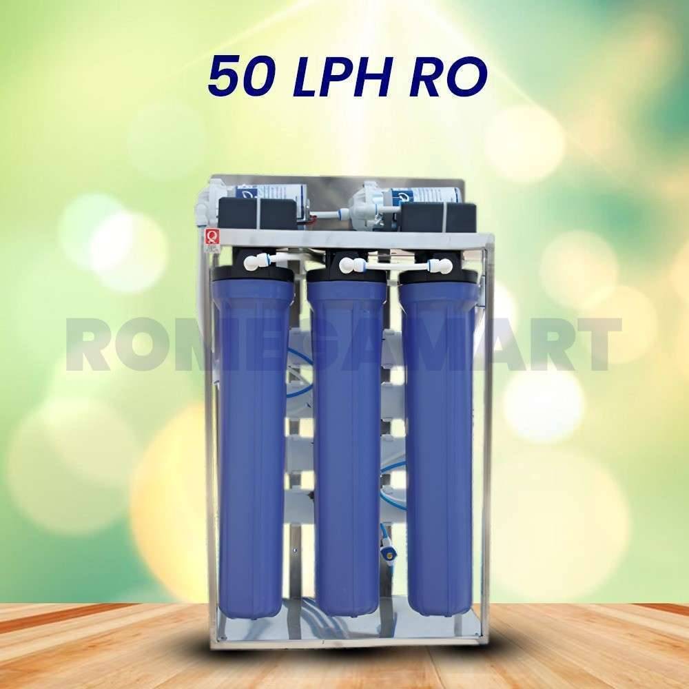 50 LPH RO System FRP Blue Color - Pzone Electronics Pvt. Ltd.