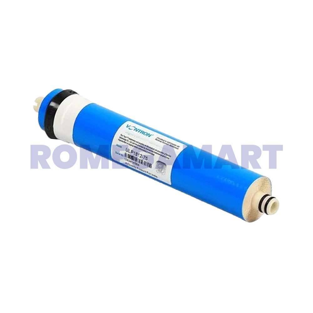 Vontron ULP 1812 75 GPD Membrane Blue Color Suitable For Domestic Water Purifier - AYUSH AQUA SYSTEM