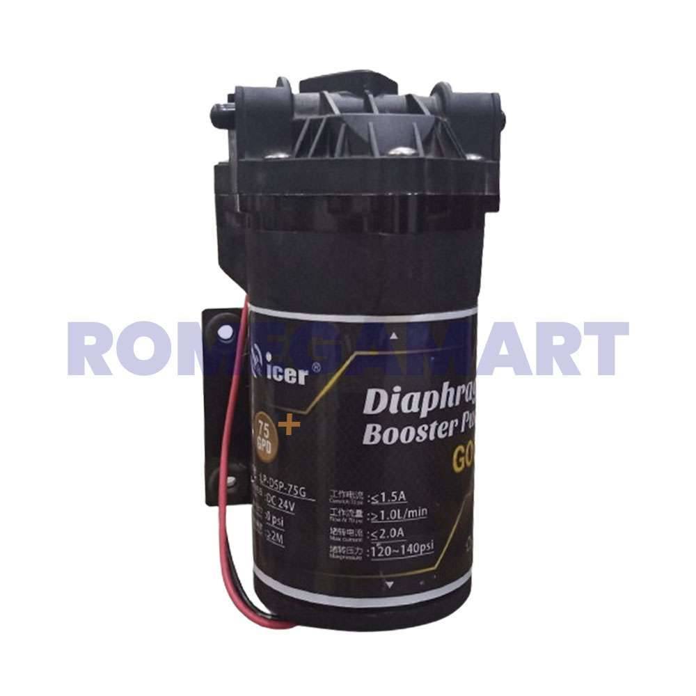 Icer 75 GPD Plus Booster Pump Suitable For Domestic RO - JAZZ PURE WATER SOLUTIONS