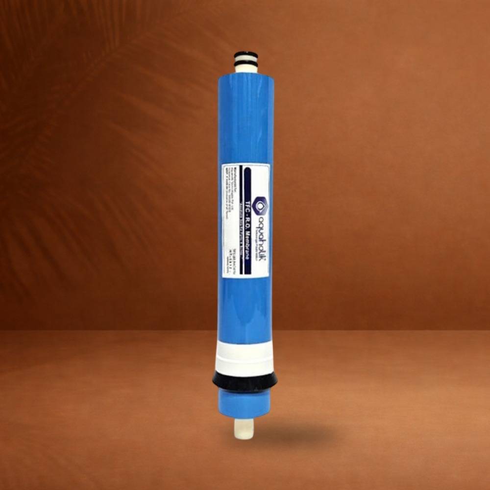 Aquaholik 80 GPD RO Membrane 15 LPH Flow Rate Polypropylene Material Blue Color Domestic Use - AQUAHOLIK TECHNOLOGIES PRIVATE LIMITED