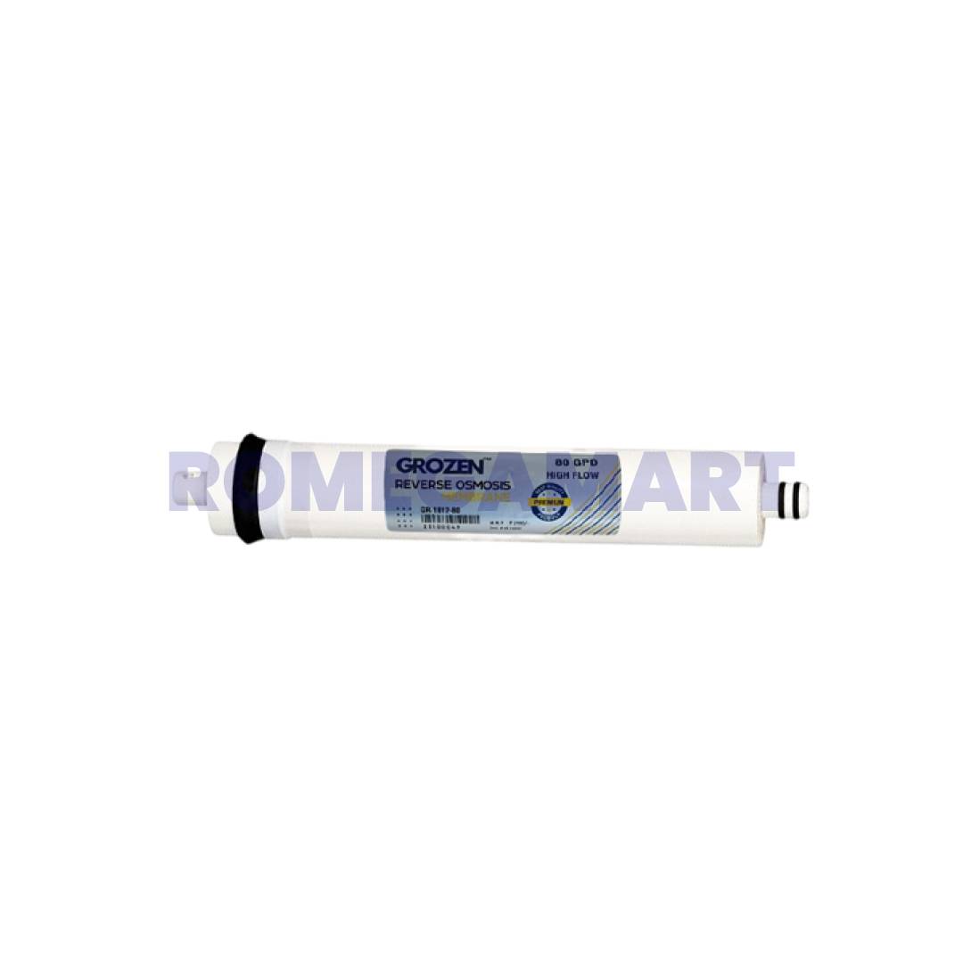 Grozen GR-1812-80 GPD High Flow RO Membrane For Water Purifier Use Polypropylene Material - Aqua Khushi RO