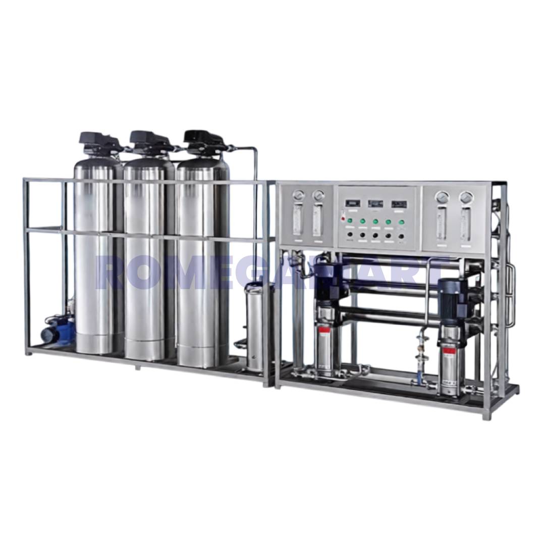 8000 LPH Industrial RO Plant FRP Material - Phoenix Fab