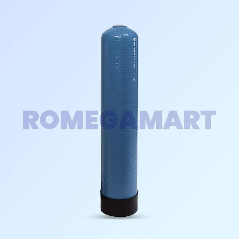  844 FRP Vessel 2.5 Inch Blue Color Vili Composites Vessel Top Open For Industrial Use - JAZZ PURE WATER SOLUTIONS