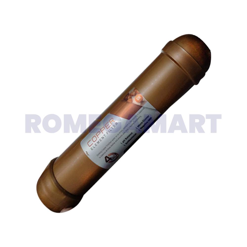 8 Inch Copper Cartridge Filter For Domestic RO - Total Fresh Enterprises