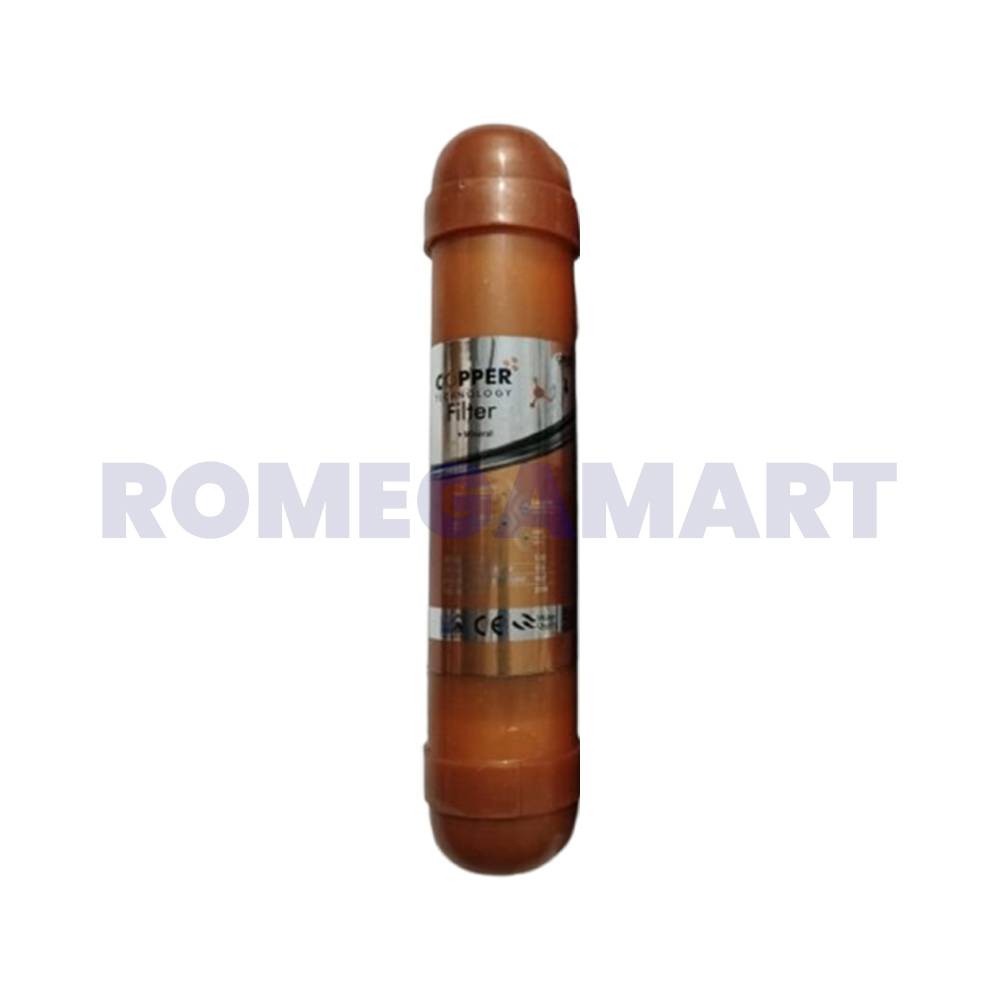8 Inch Copper Filter Cartridge Brown Color Domestic Use - Sai Enterprises