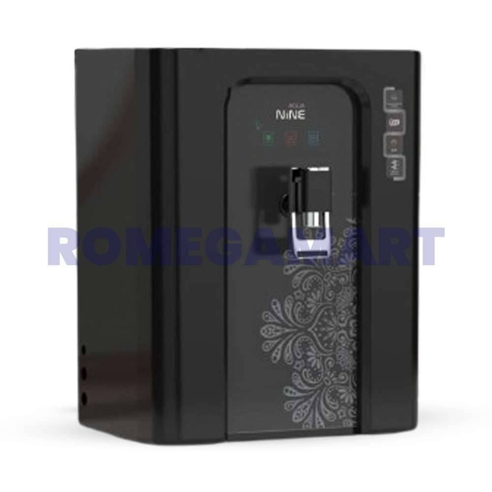 Aqua Nine N 901 Black Cabinet 12 Liter Storage For Domestic Use - EARTH RO SYSTEM 