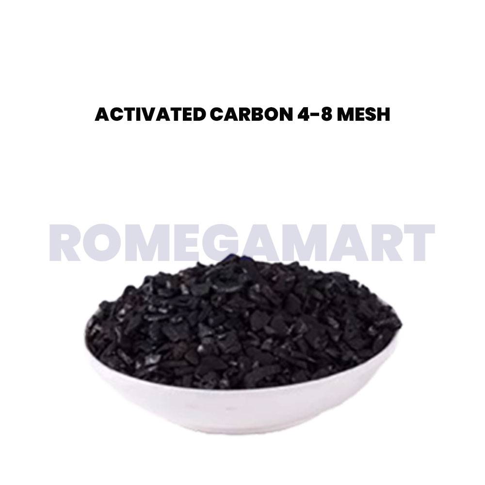 Activated Carbon Black Color 4-8 Mesh 25 KG Bag For Industrial Use - Angel Chemicals Private Limited