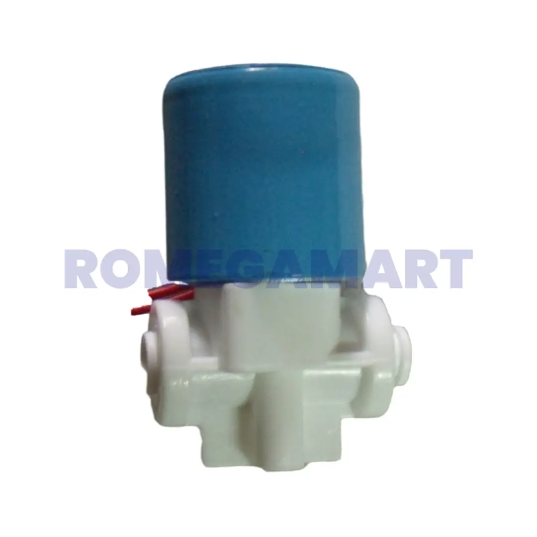 AEAC-10 SV Push Connector Valve Blue For RO System - Safe India Marketing
