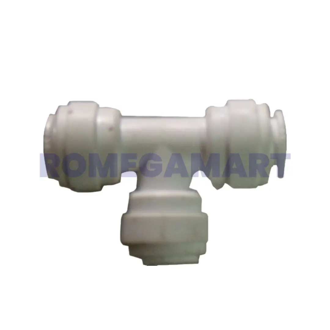 AEF-28 RO Tree Side Tee Fitting Plastic Connector - Safe India Marketing