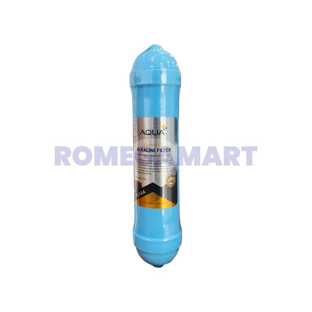 Aqua Vitamin B12 Alkaline Filter Blue Color Plastic Material Suitable For Domestic RO - Dipayan Works & Products