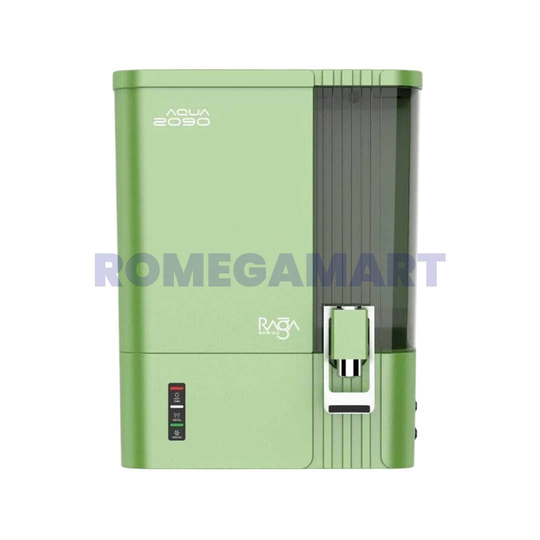 Aqua Raga 2090 Water Purifier Green Color 10 Liter Storage ABS Plastic Material Suitable For Domestic Use - Infinity Water Solution